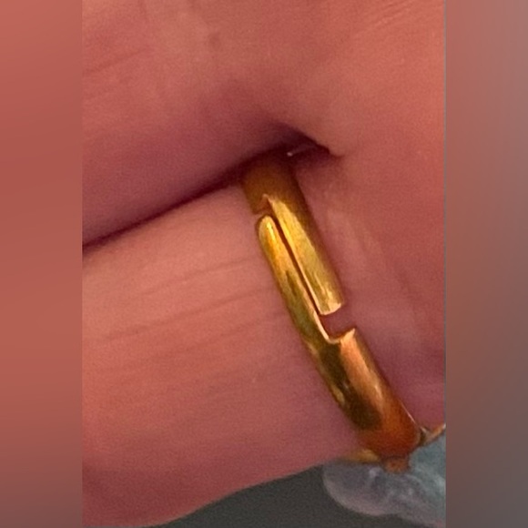 NEW Amazonite chip ring - Picture 5 of 8